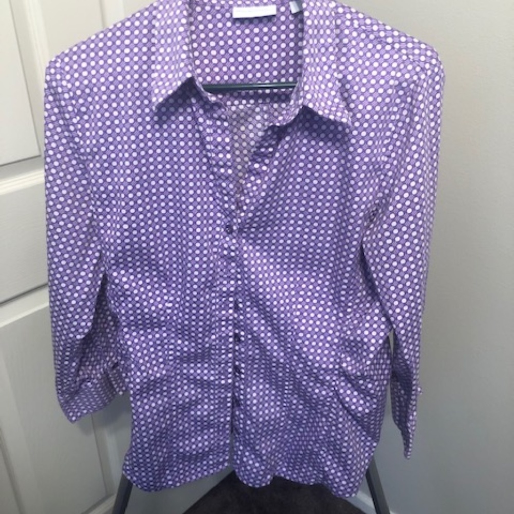 New York and Company Button Down Shirt Blouse - Picture 2 of 4